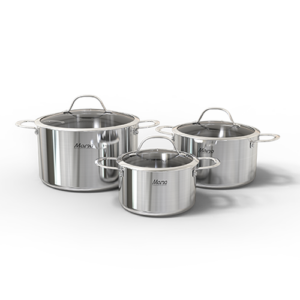 Bộ nồi inox đa lớp SUNHOUSE MAMA SHG701