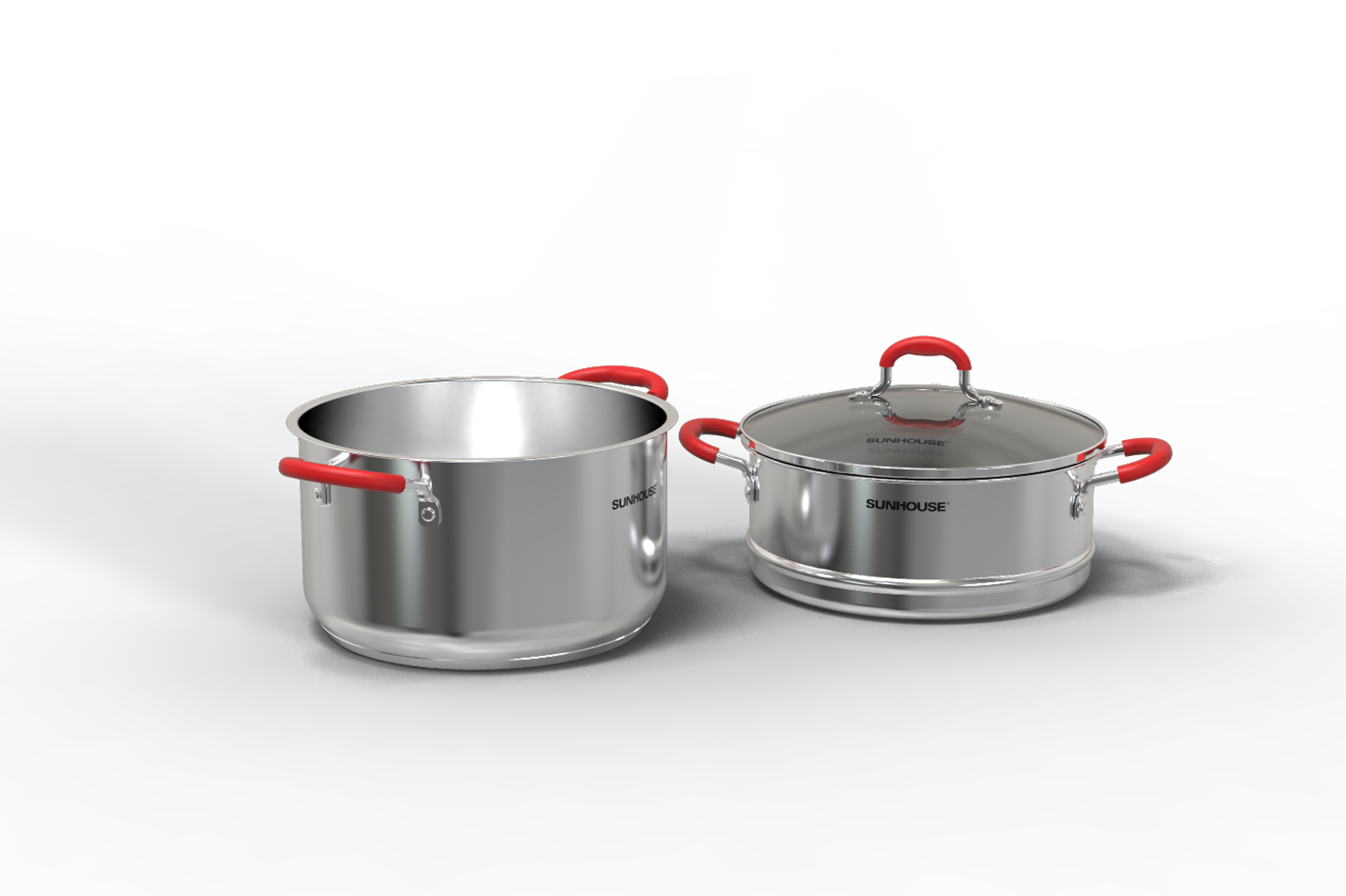 Bộ nồi xửng inox 5 đáy SUNHOUSE SHG507-28