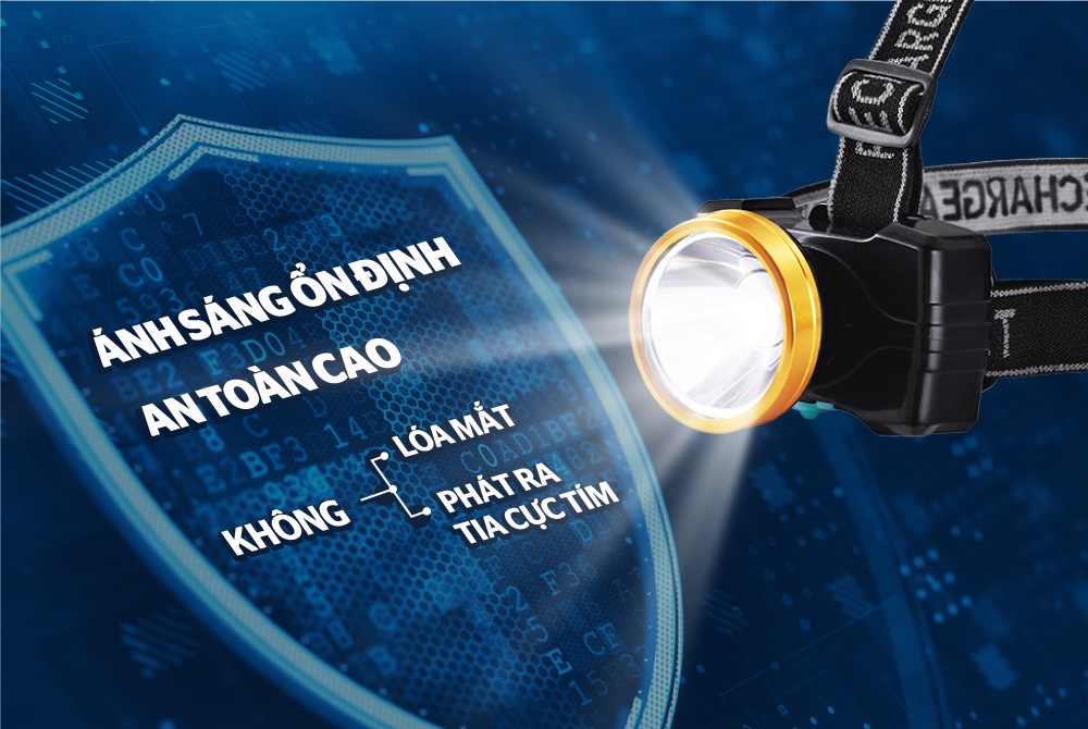 Đèn đội đầu happy light HPE-06.01W-V