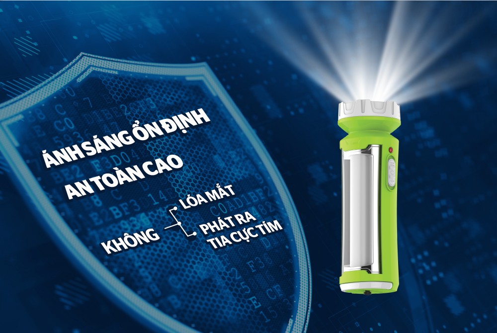 Đèn pin đa năng SUNHOUSE SHE-4200