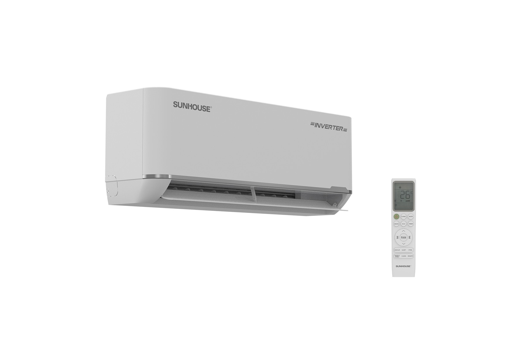 Điều hòa không khí một chiều INVERTER 12000BTU SUNHOUSE SHR-AW12IC650