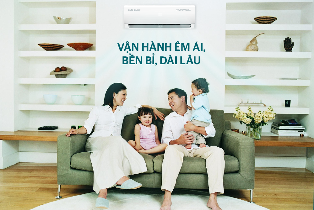 Điều hòa không khí một chiều INVERTER 18000BTU SUNHOUSE SHR-AW18IC610