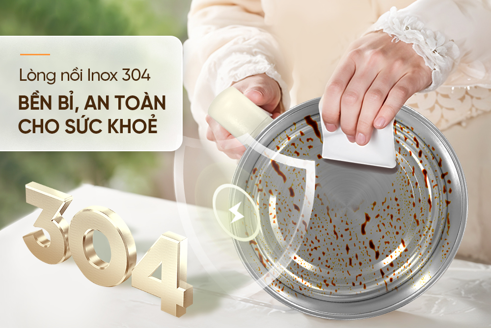 Lẩu điện mini đa năng 1.6L SUNHOUSE SHD4516
