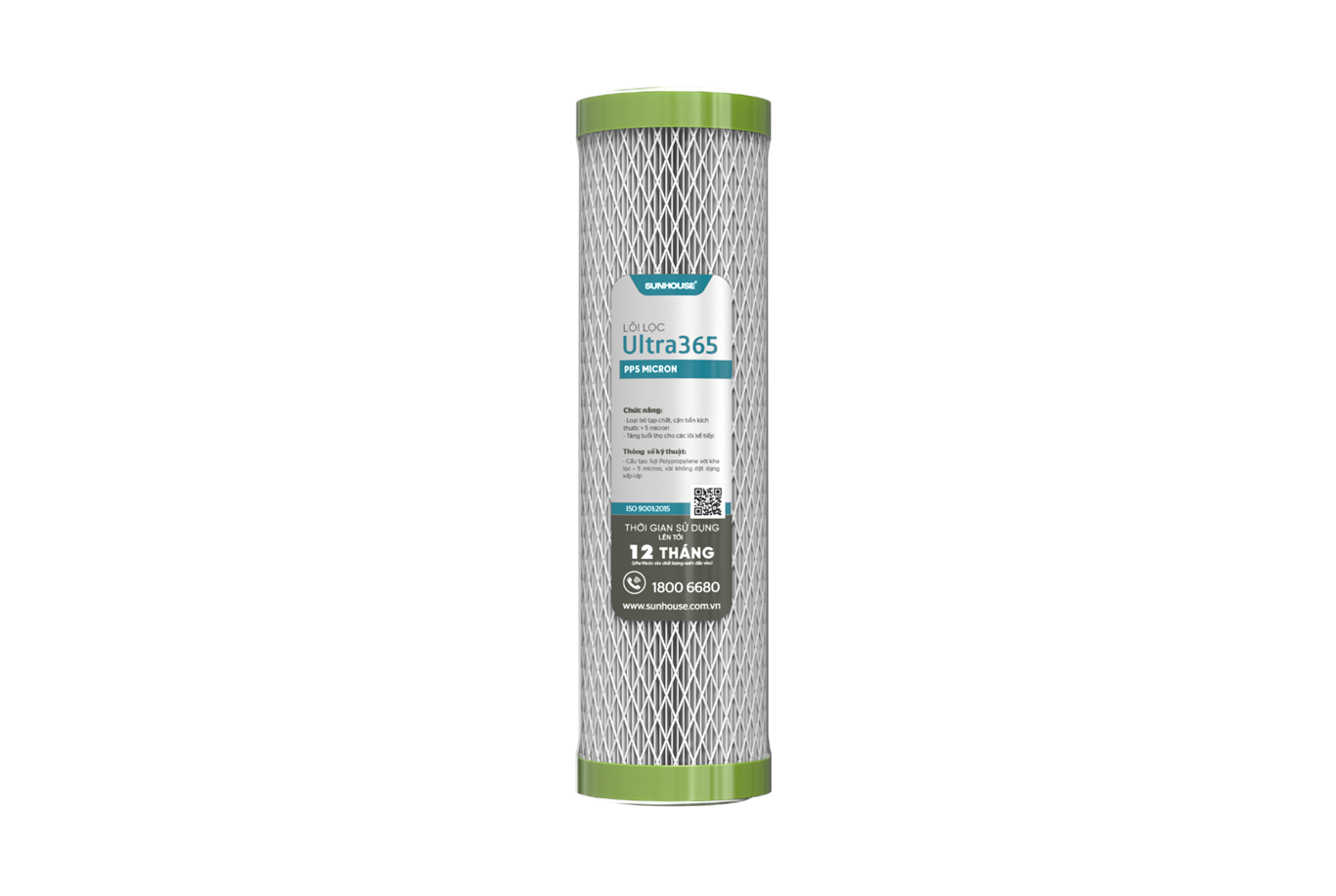 Lõi lọc thô SUNHOUSE Ultra365 PP5 MICRON SHAWF365X1
