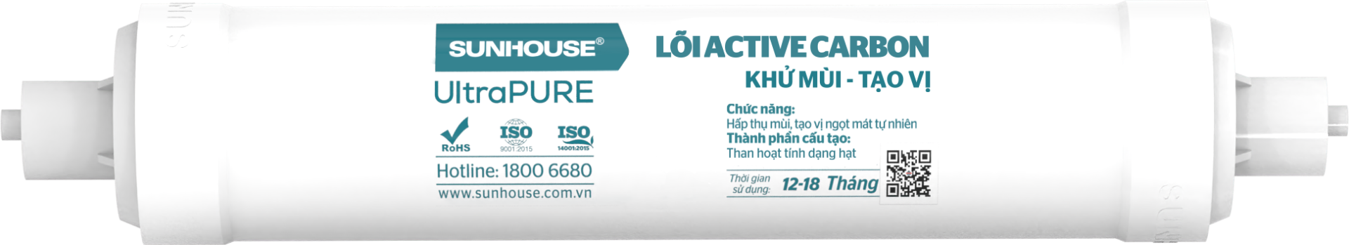 Lõi tạo vị SUNHOUSE Carbon SHA-WFCAR