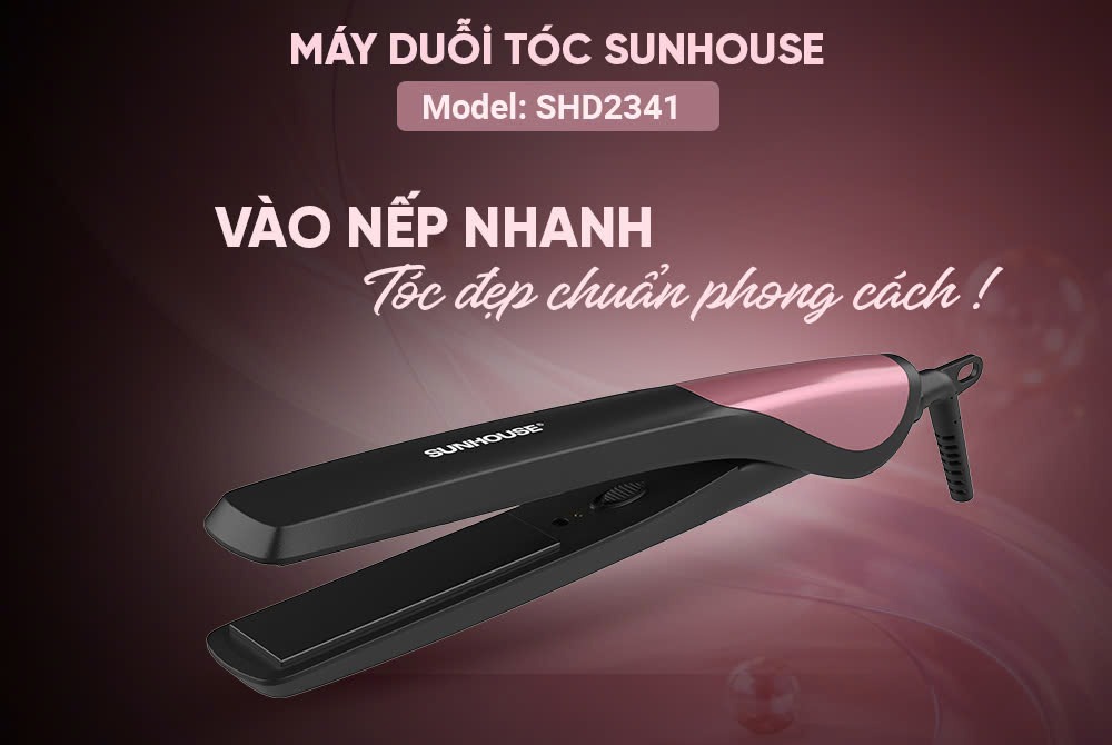 Máy duỗi tóc SUNHOUSE SHD2341