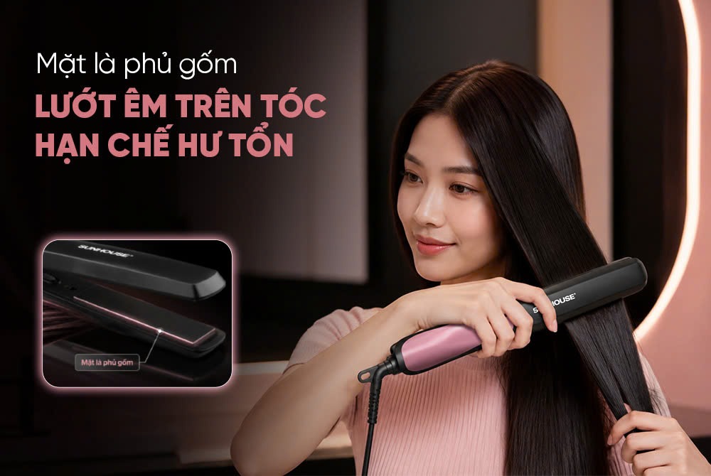 Máy duỗi tóc SUNHOUSE SHD2341