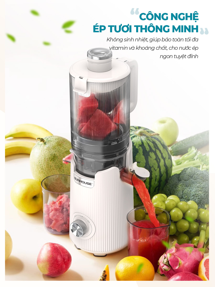 Máy ép chậm SUNHOUSE SHD5504