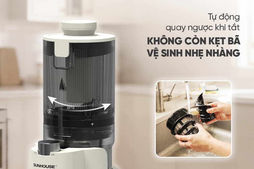 Máy ép chậm SUNHOUSE SHD5514