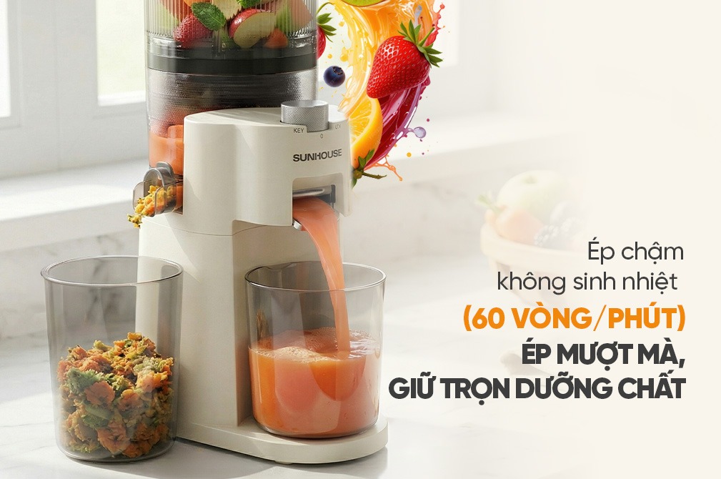 Máy ép chậm SUNHOUSE SHD5514