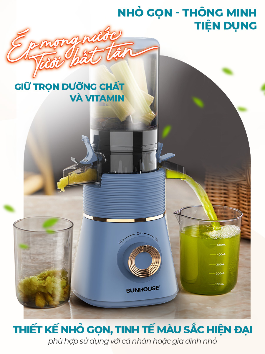 Máy ép chậm SUNHOUSE SHD5518