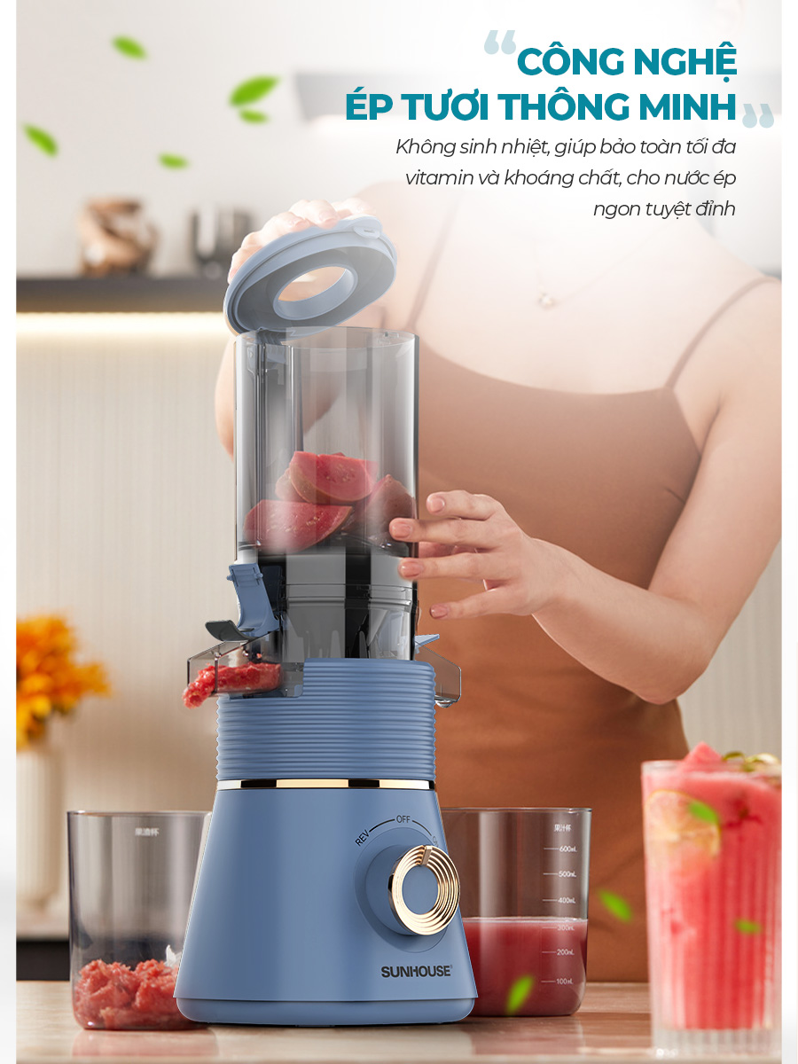 Máy ép chậm SUNHOUSE SHD5518