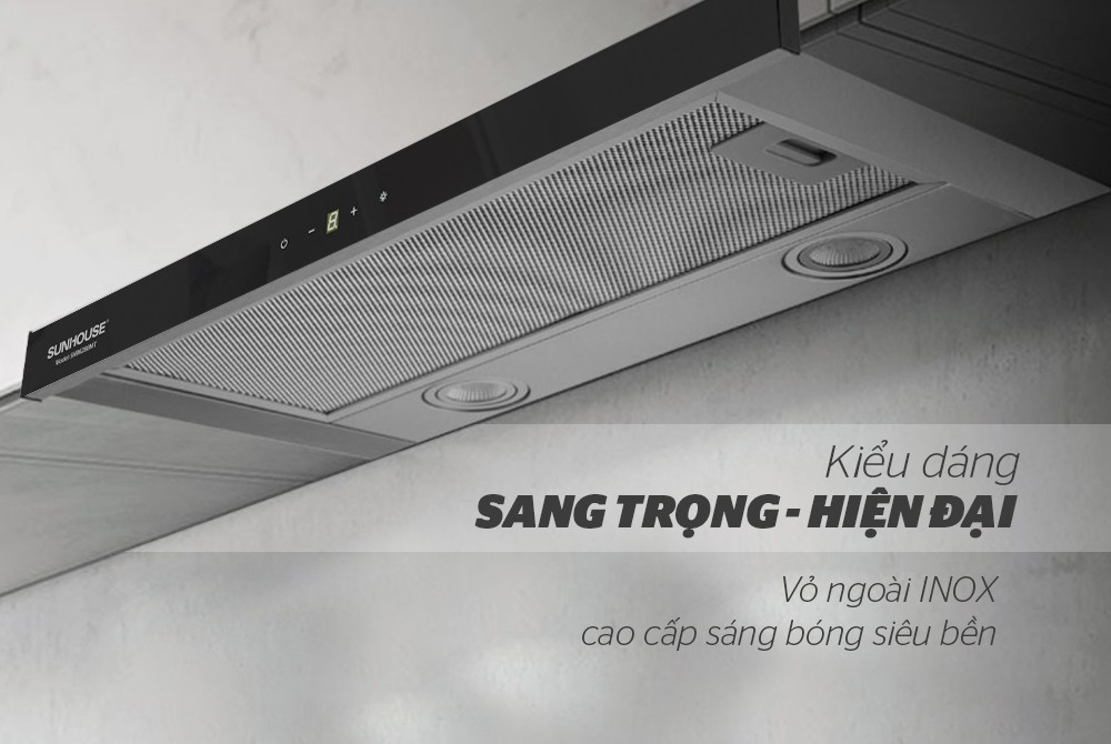 Máy hút mùi âm tủ SUNHOUSE SHB6288MT