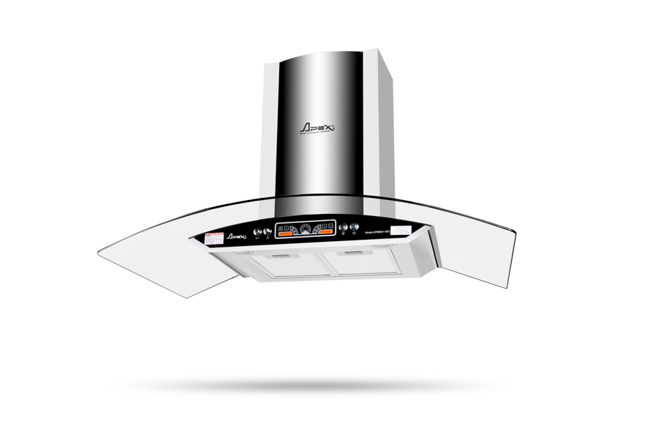 Máy hút mùi kính cong APEX APB6601-90C