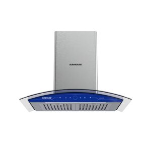 Máy hút mùi kính cong SUNHOUSE SHB72022