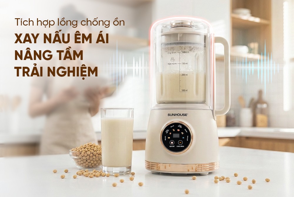 Máy làm sữa hạt đa năng SUNHOUSE SHD5262
