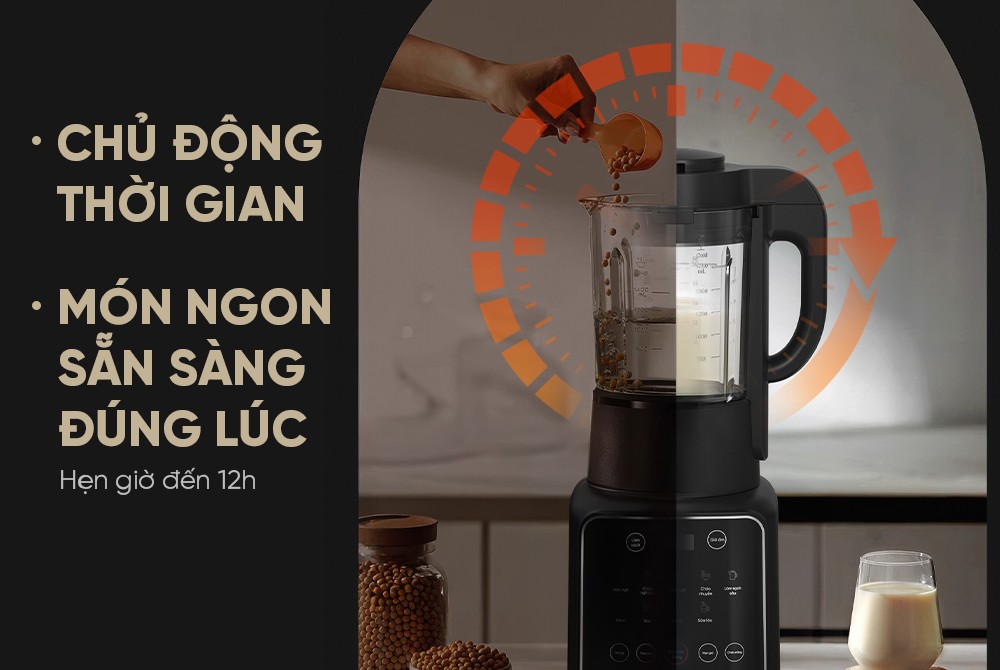Máy làm sữa hạt đa năng SUNHOUSE SHD5266
