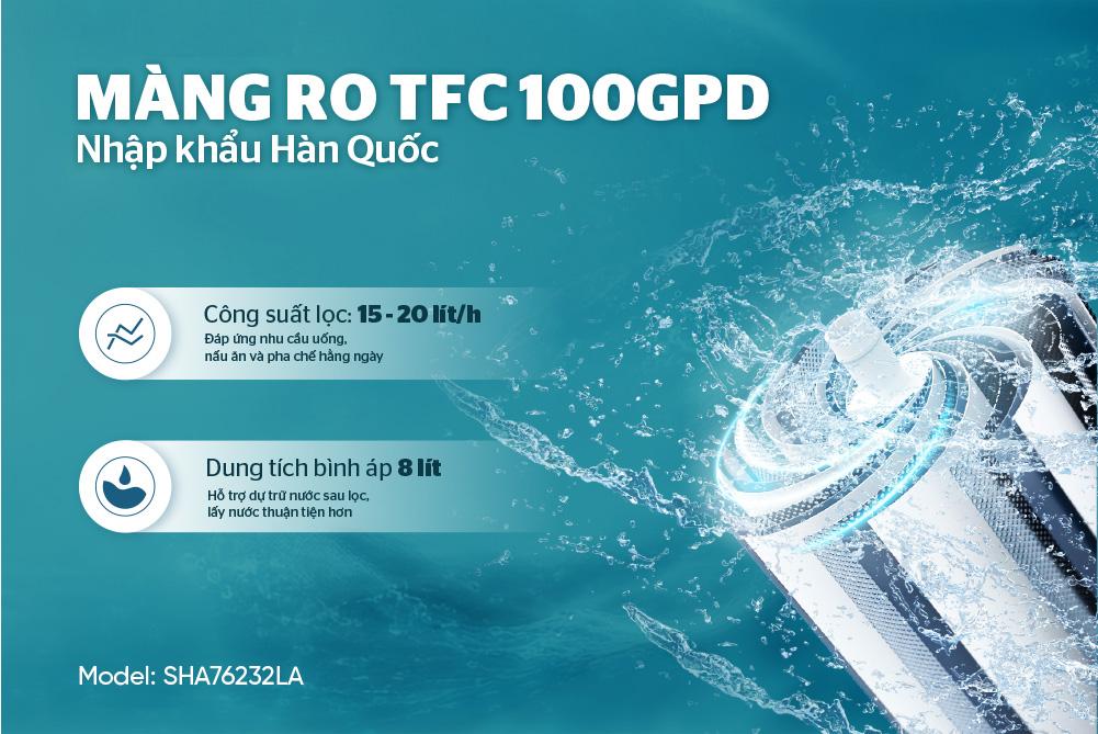 Máy lọc nước ion kiềm UltraPURE SUNHOUSE SHA76232LA