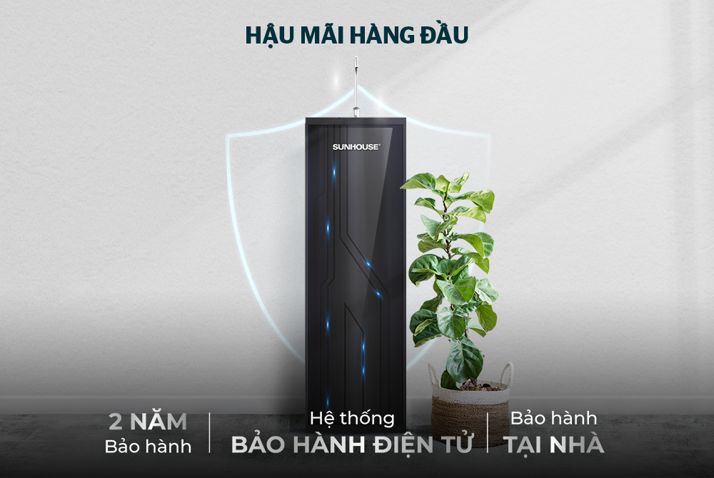 MÁY LỌC NƯỚC R.O IoT 9 LÕI SUNHOUSE SHA8827K