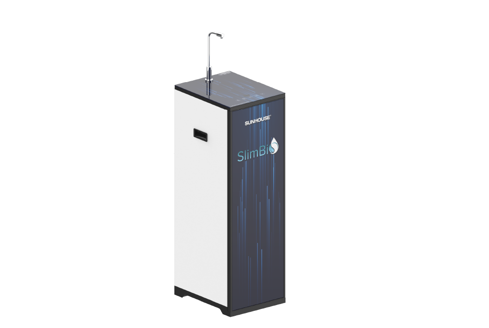 Máy lọc nước R.O nóng lạnh SUNHOUSE SLIMBIO SHA76214CK-S