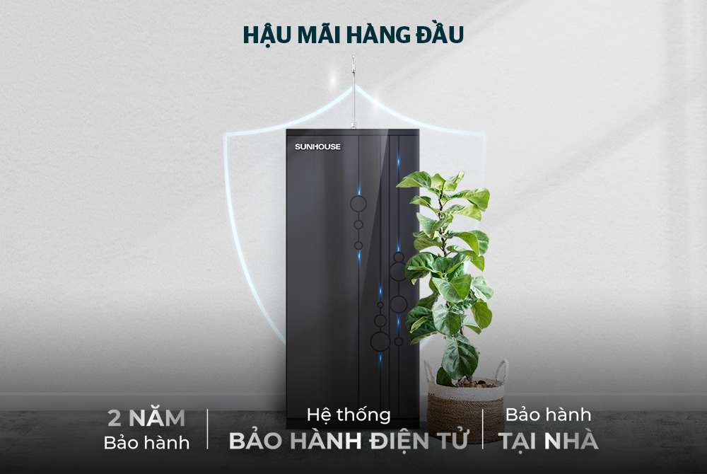 MÁY LỌC NƯỚC R.O Stech 9 LÕI SUNHOUSE SHA8849K