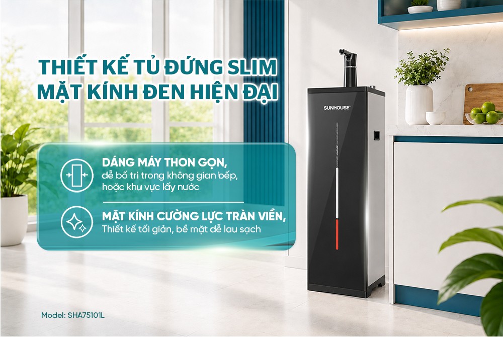 Máy lọc nước RO UltraPure SUNHOUSE 10 lõi SHA75101L
