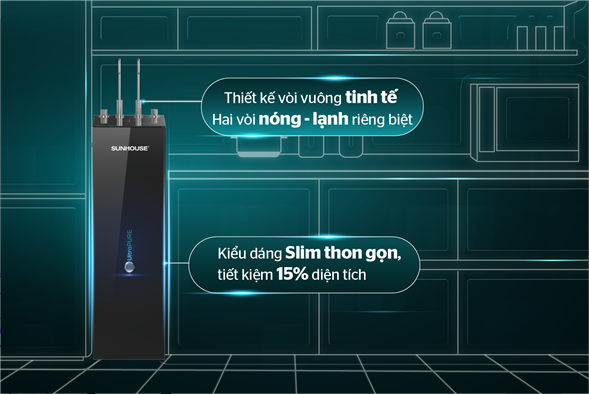 Máy lọc nước RO UltraPURE SUNHOUSE 10 LÕI SHA76212KL