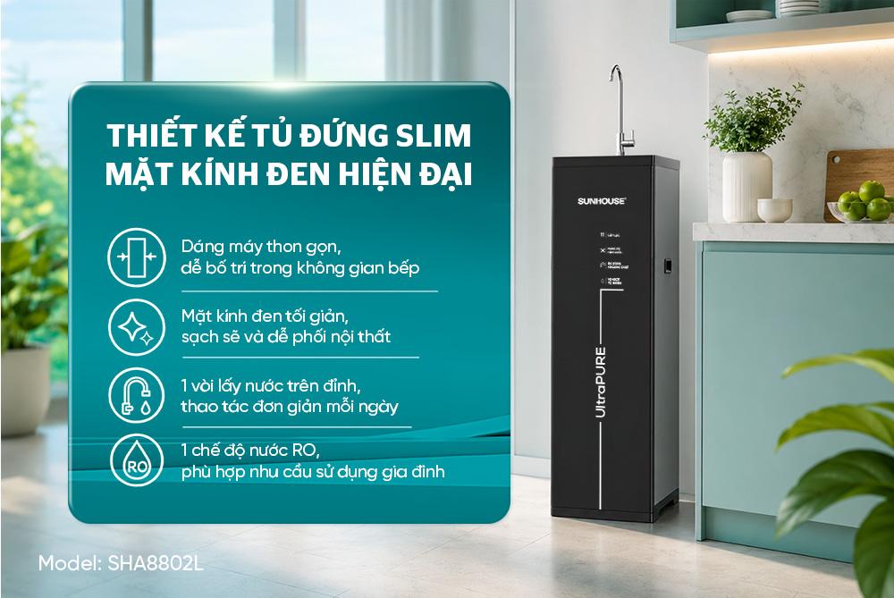 Máy lọc nước RO UltraPURE SUNHOUSE 11 lõi SHA8802L