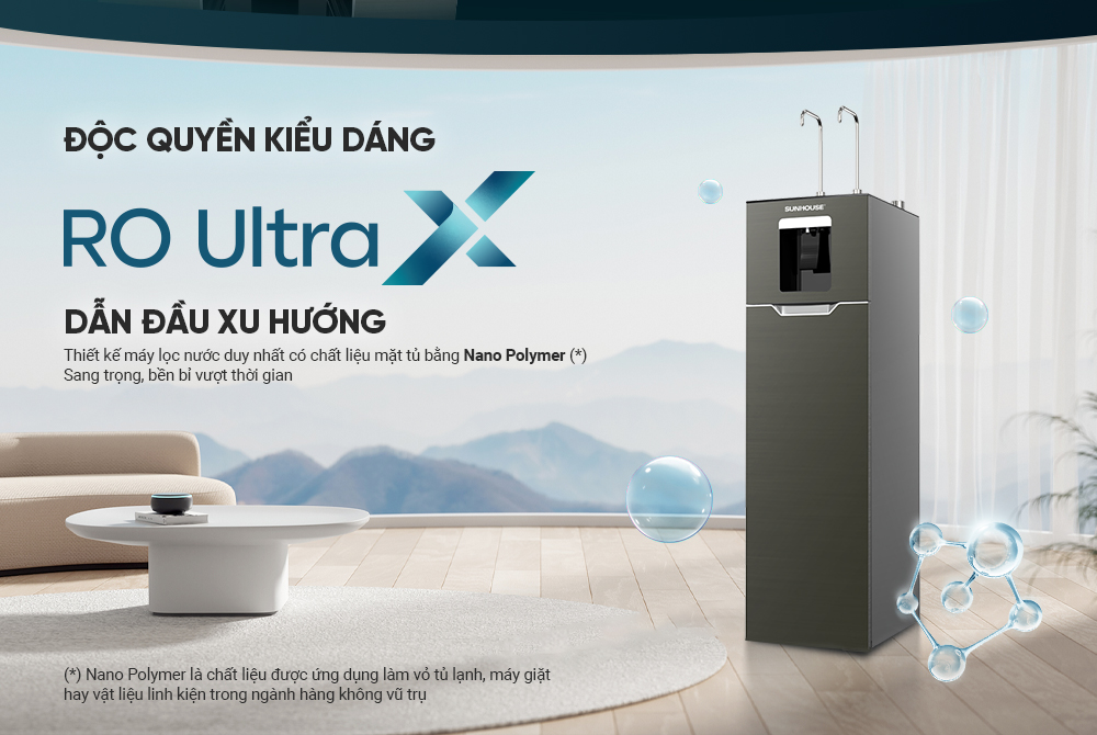 MÁY LỌC NƯỚC RO UltraX SUNHOUSE 11 LÕI SHA76688SH
