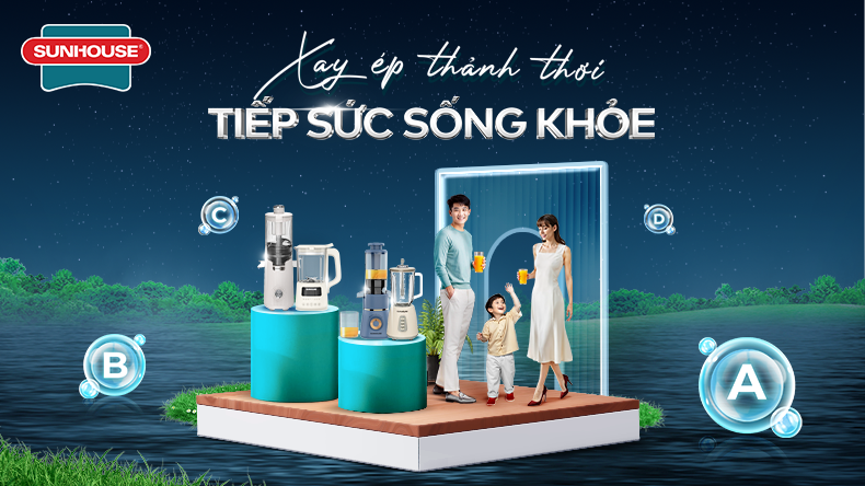 Máy xay sinh tố đa năng SUNHOUSE HTD5116