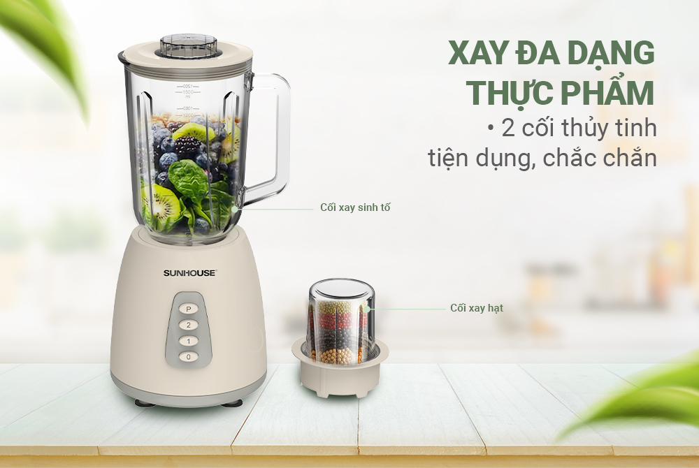 Máy xay sinh tố đa năng SUNHOUSE SHD5120DMX