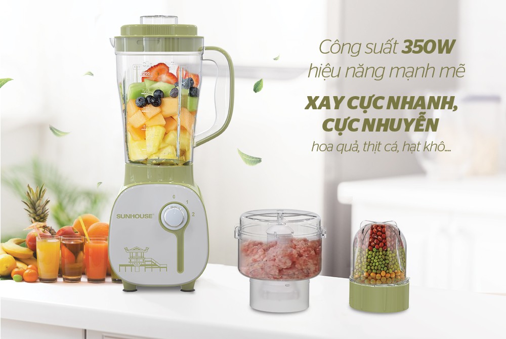 Máy xay sinh tố đa năng SUNHOUSE SHD5312G