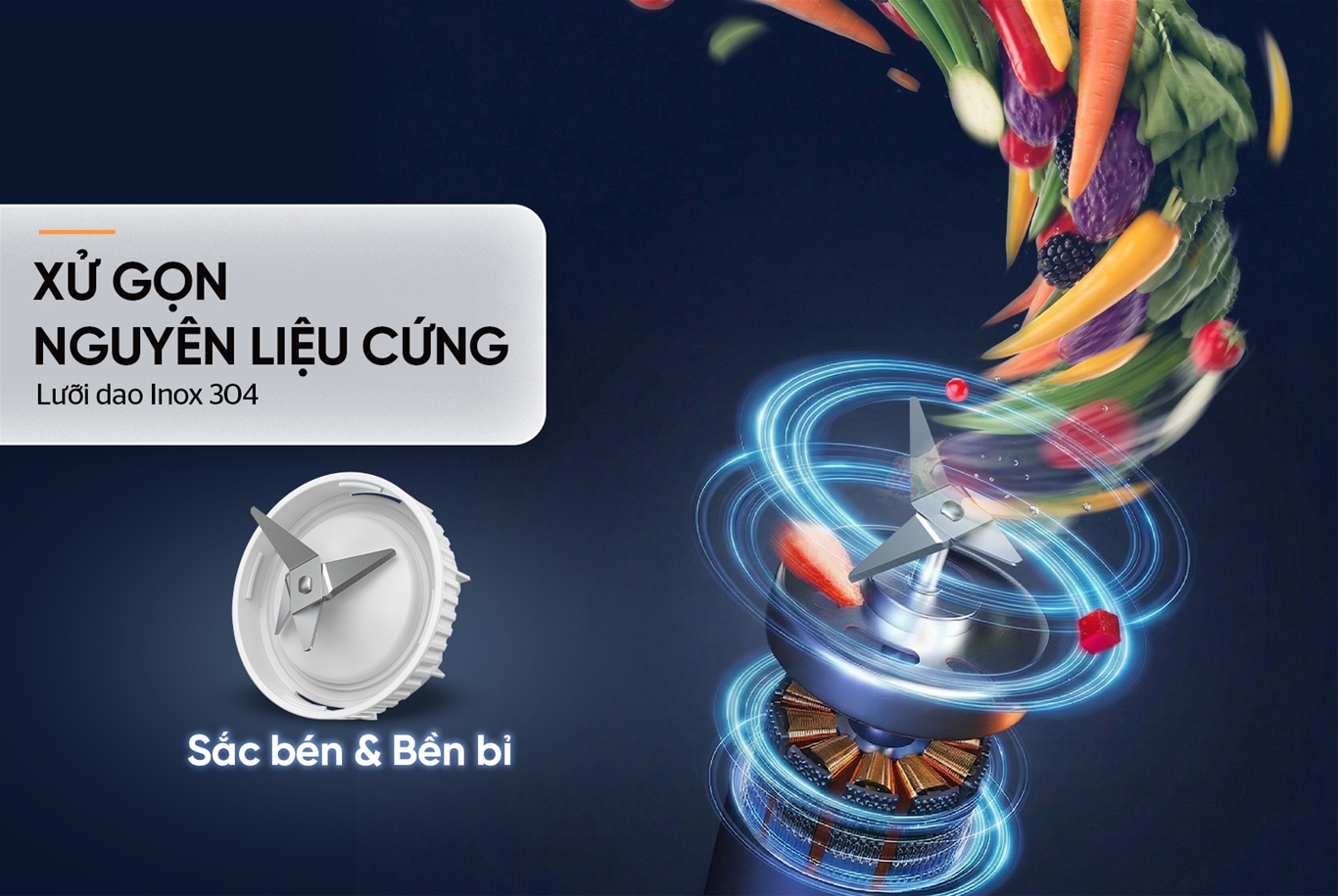 Máy xay sinh tố đa năng SUNHOUSE SHD5318