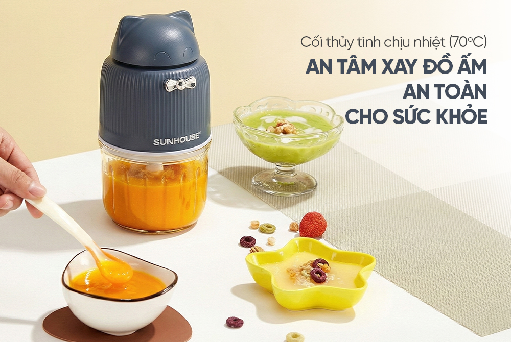Máy xay thịt mini SUNHOUSE SHD5401