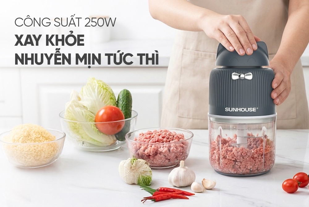 Máy xay thịt mini SUNHOUSE SHD5401