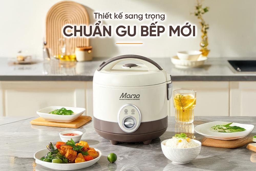 Nồi cơm điện 1.5L SUNHOUSE MAMA SHD8277