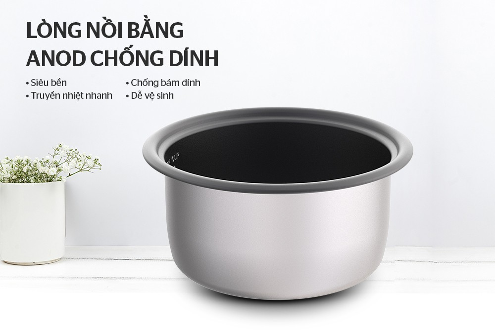Nồi cơm điện 1.8L SUNHOUSE SHD8133