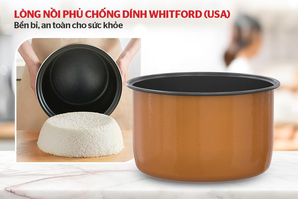 Nồi Cơm Điện 1.8L SUNHOUSE SHD8605GT