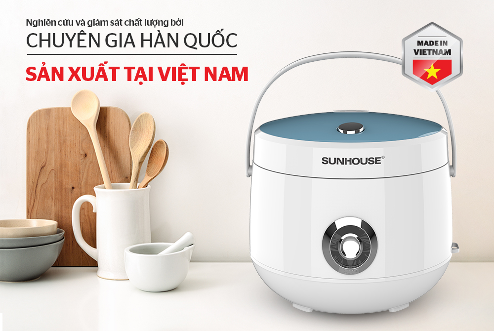 Nồi cơm điện 1.8L SUNHOUSE SHD8606
