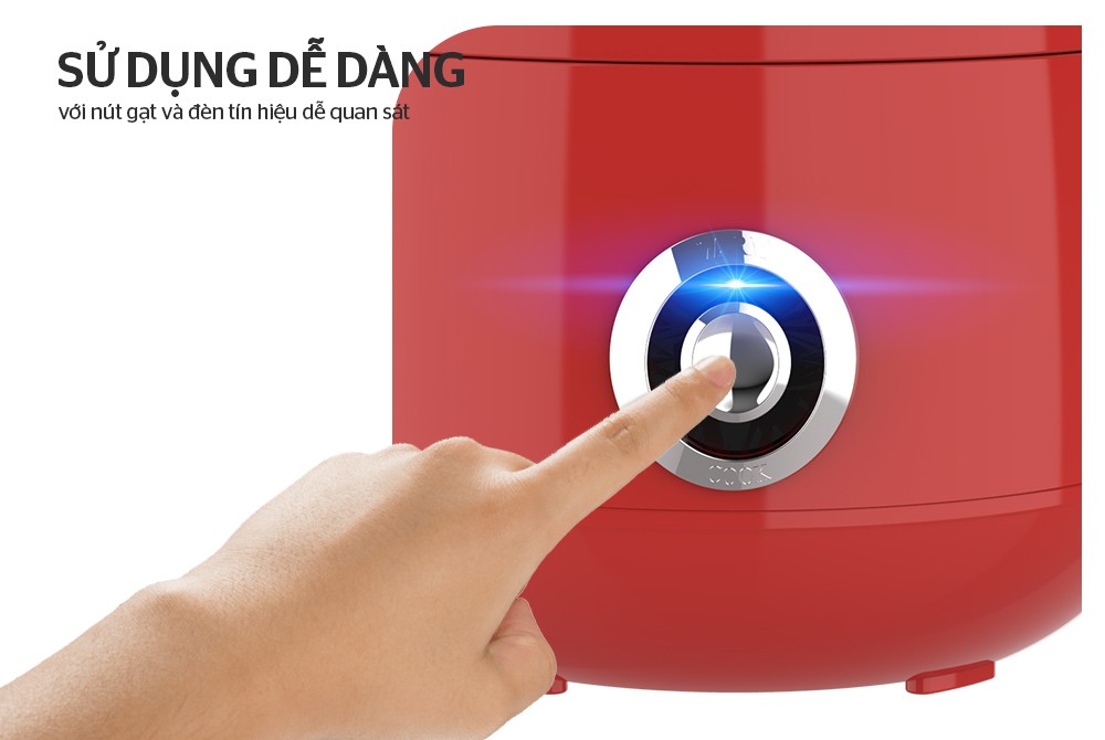 Nồi cơm điện 1.8L SUNHOUSE SHD8606R