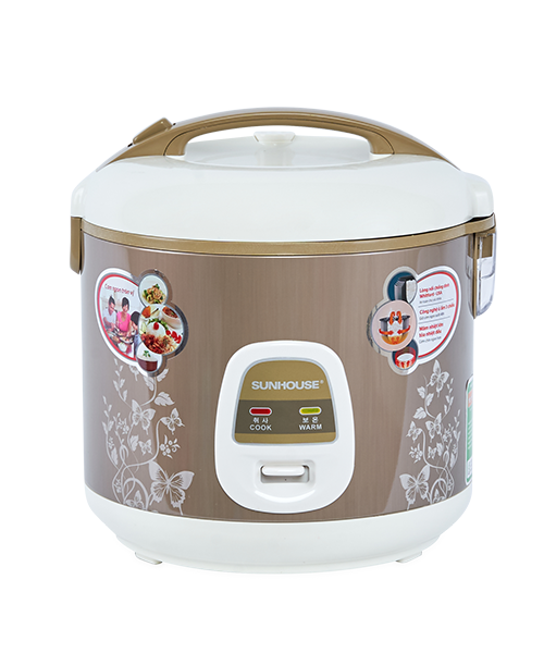 Nồi cơm điện 1.8L SUNHOUSE SHD8616 vàng