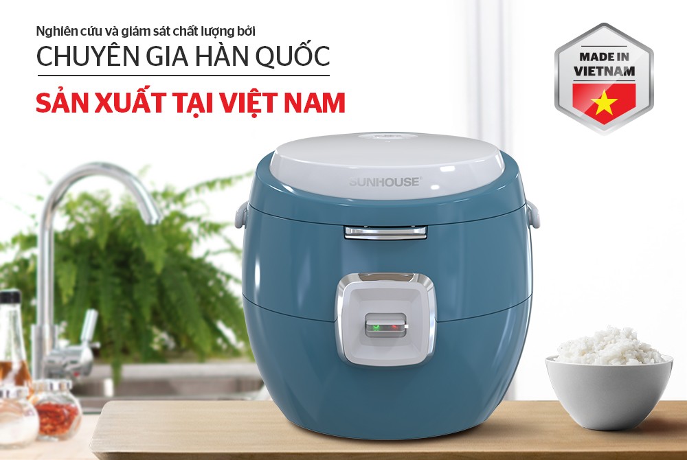 Nồi cơm điện 1.8L SUNHOUSE SHD8662