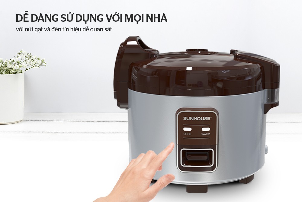 Nồi cơm điện 3.6L SUNHOUSE SHD8307