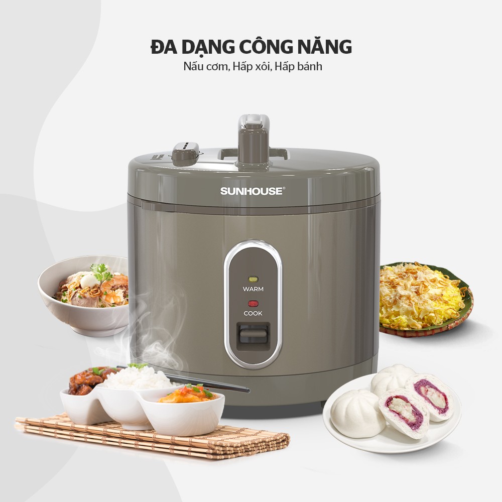 Nồi cơm điện 3L SUNHOUSE SHD8308