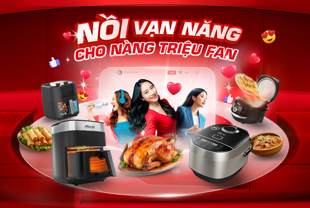 Nồi cơm điện cao tần 1.5L SUNHOUSE SHD8826