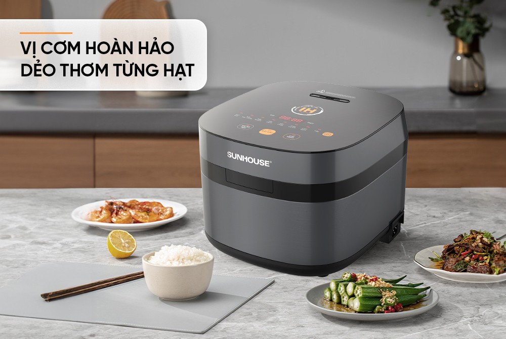 Nồi cơm điện cao tần 1.5L SUNHOUSE SHD8827