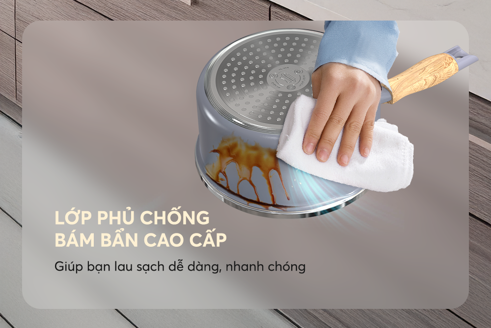 Quánh phủ sứ đáy từ SUNHOUSE Healthy MP16B