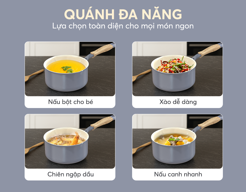 Quánh phủ sứ đáy từ SUNHOUSE Healthy MP16B