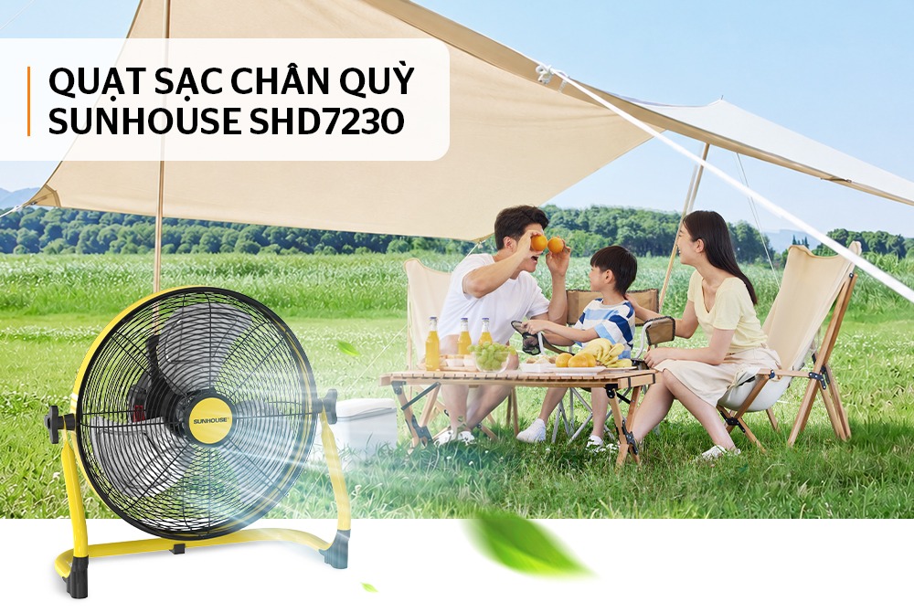 Quạt chân quỳ SUNHOUSE SHD7230