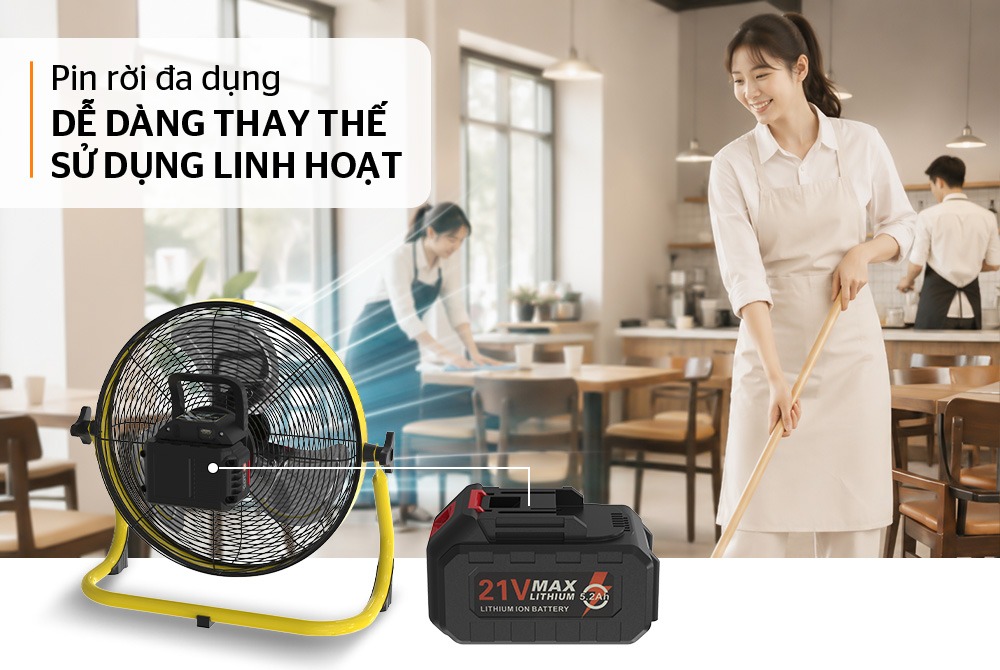Quạt chân quỳ SUNHOUSE SHD7230